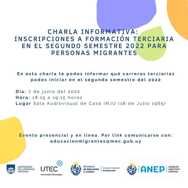 Invitación a la charla