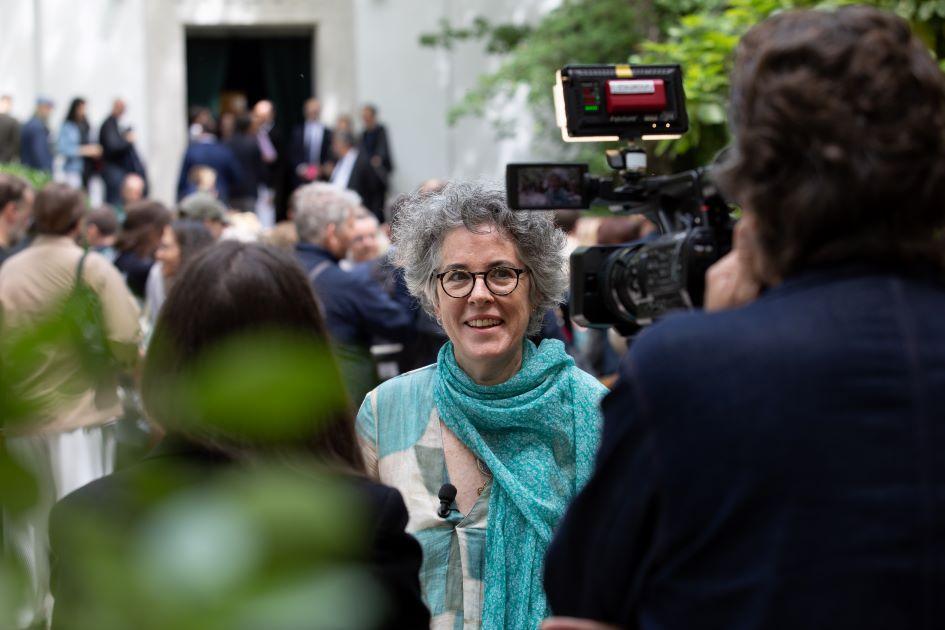 Mariana Wainstein en el Pabellón uruguayo de la Bienal de Venecia