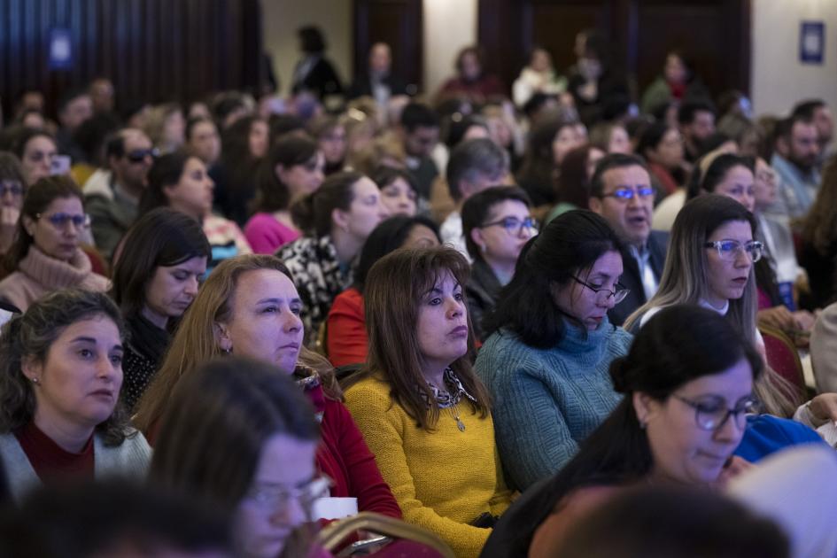 SOMOS: II Congreso Internacional sobre Educación Inclusiva Participantes escuchando una conferencia