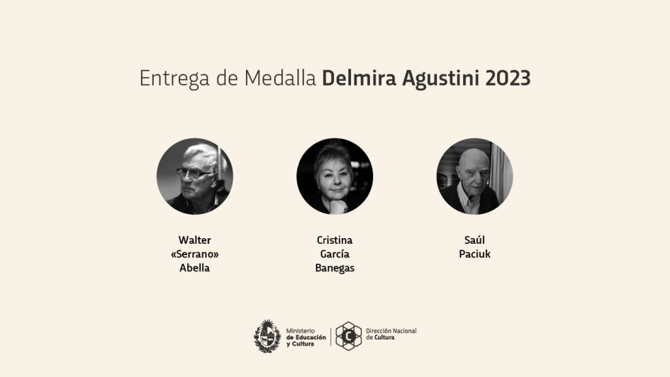 Medalla Delmira Agustini 2023 Medalla Delmira Agustini 2023