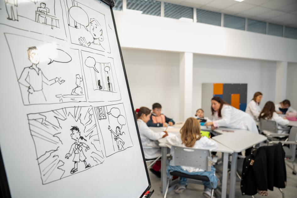 En la sede de UTEC se realizó un taller de historietas Taller de historietas