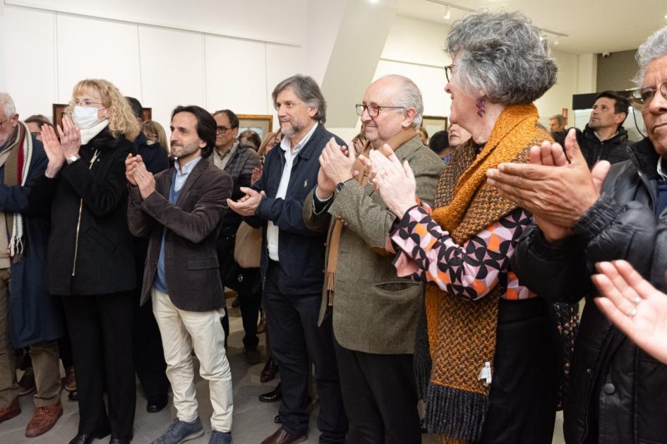 fotografía de la inauguración de la muestra fotografía de la inauguración de la muestra