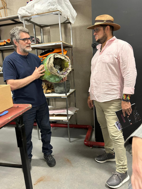 El Museo del Carnaval recibió a la Embajada de Colombia para fortalecer la cooperación cultural