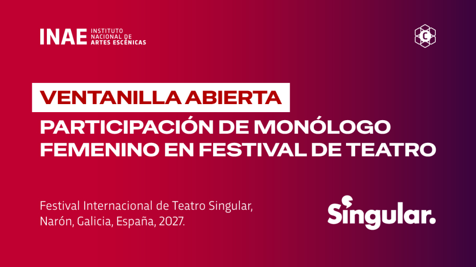 Participación de monólogo femenino en Festival Singular