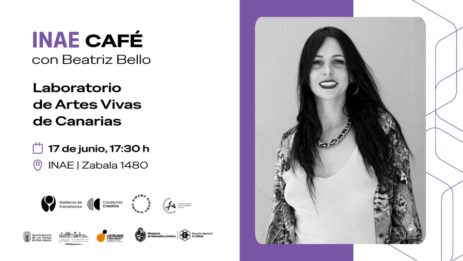INAE Café con Beatriz Bello del Laboratorio de Artes Vivas de Canarias