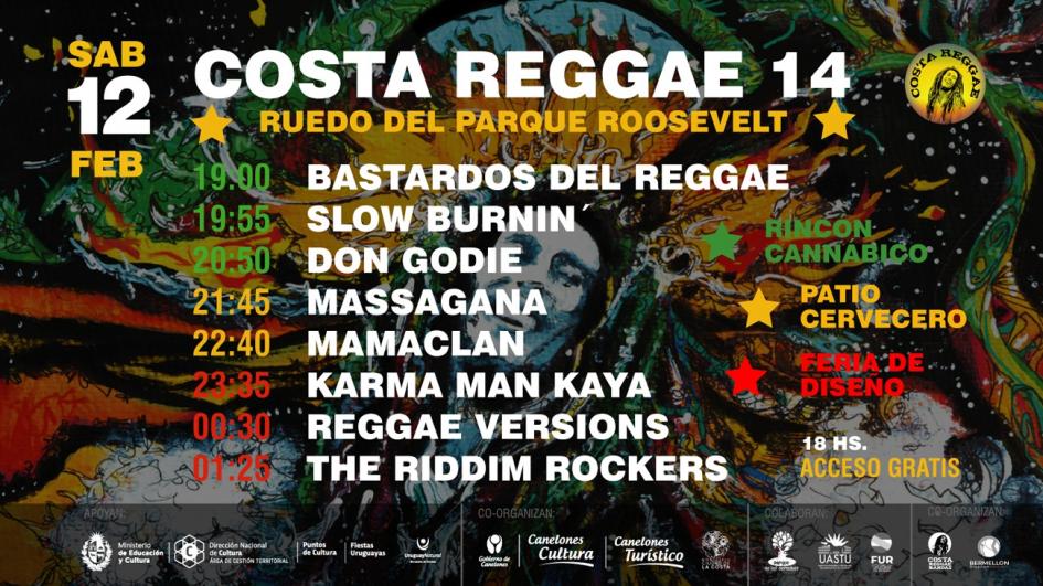 Costa Reggae regresa al ruedo en su 14ta Edición Costa Reggae regresa al ruedo en su 14ta Edición