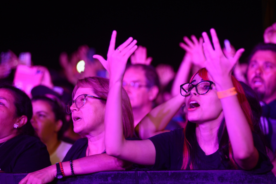 Público en recital de NTVG