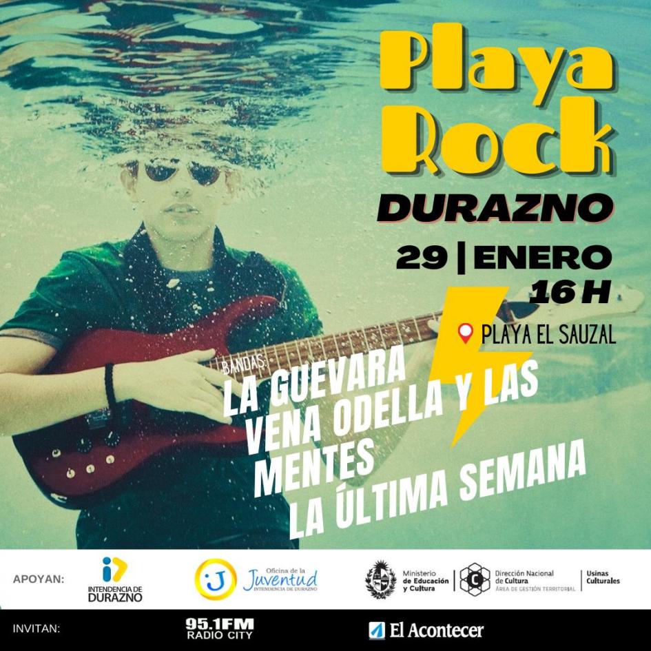 Festival ¨Playa Rock¨ en Durazno 