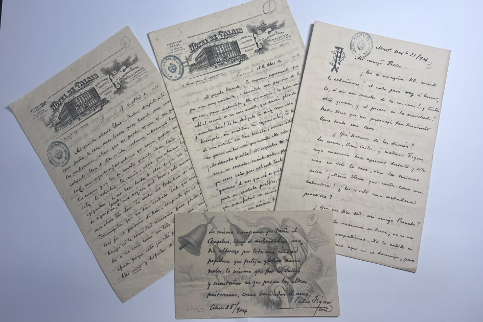 Correspondencia a sus hijos Correspondencia de Pedro Figari a sus hijos.