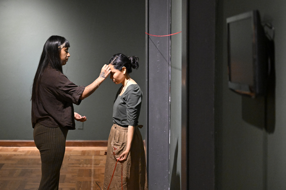 Museo Nacional de Artes Visuales. Intervención artística colectivos