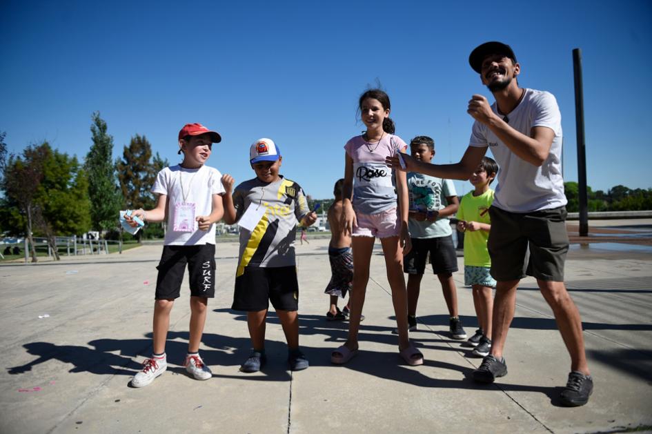 Celebración de Urbano Norte en Plaza Casavalle 