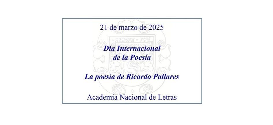 Celebración del Día Internacional de la Poesía 2025