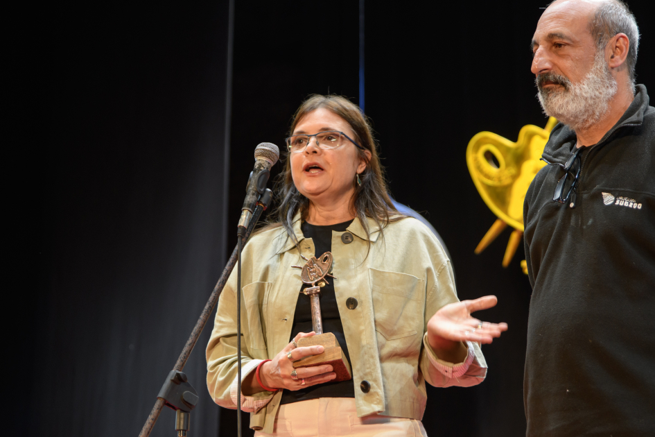 Dra. Leticia Burone y el Dr. Alvar Carranza