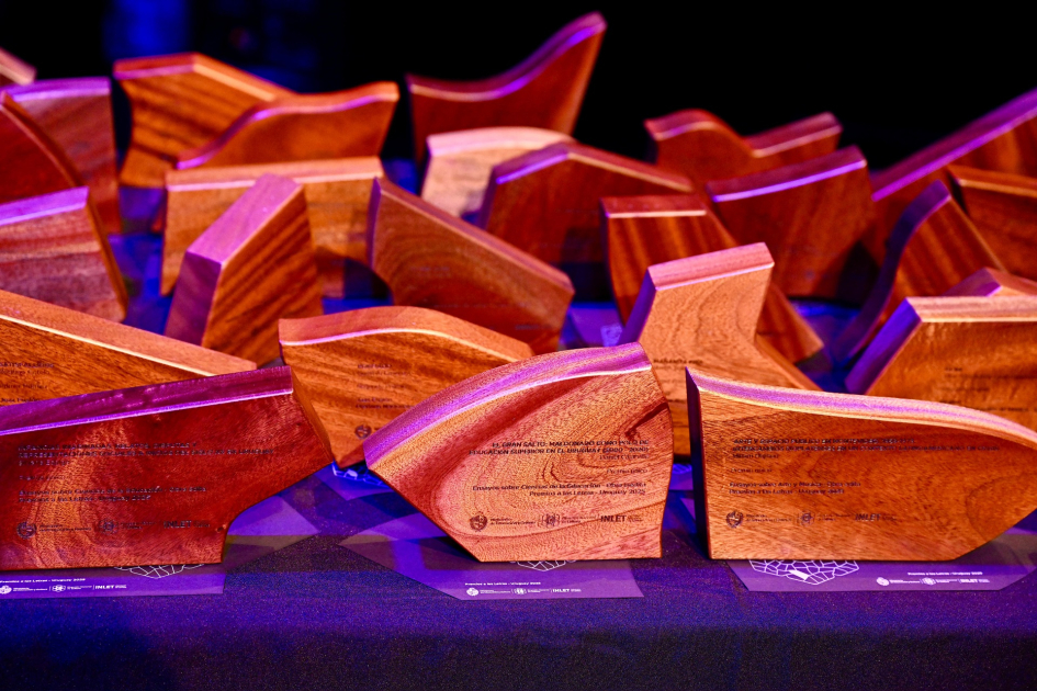 Letras y Música reconocidas en primera edición del Premio a las Artes Plano de los premios a entregar.