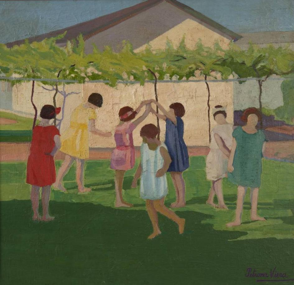 Recreo, obra de Petrona Viera (1924) Recreo, obra de Petrona Viera (1924)