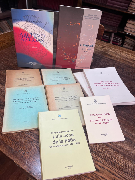 Libros publicados por el Archivo General de la Nación