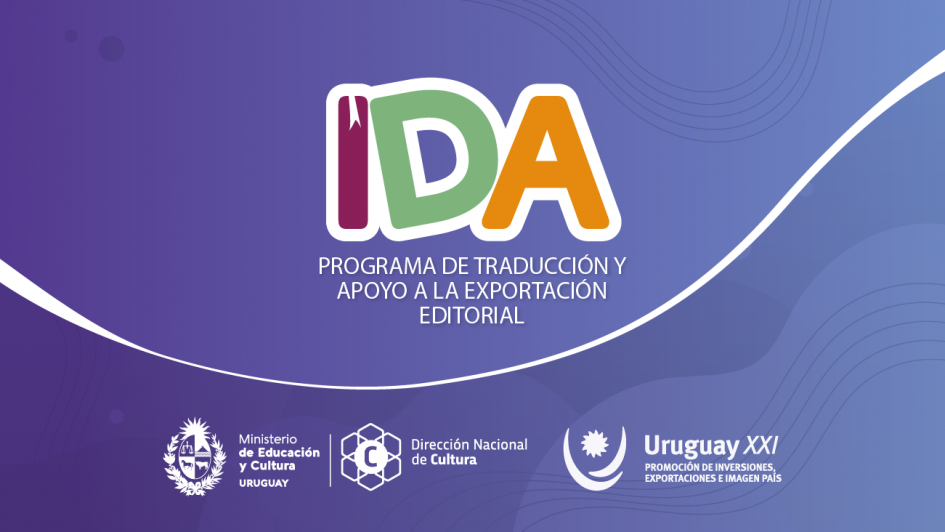 logo IDA, letras mayúsculas en colores