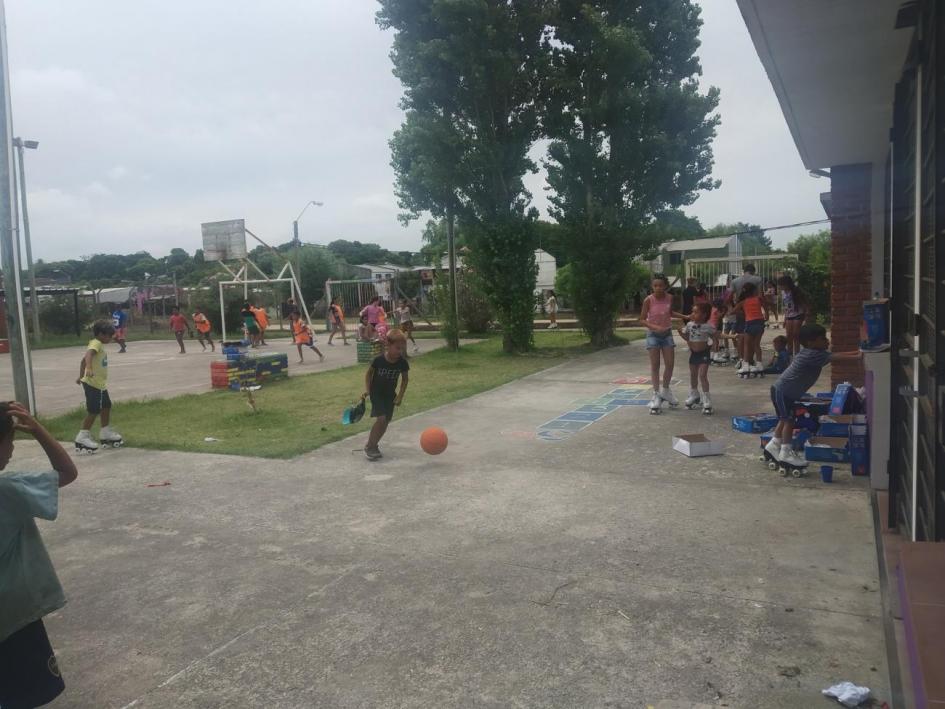 Niños jugando