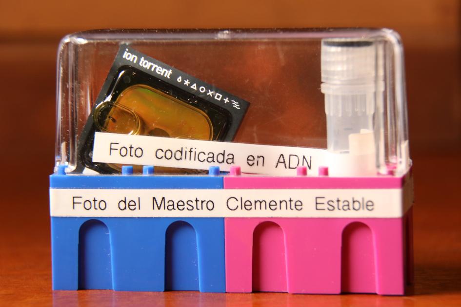 Foto guardada en ADN