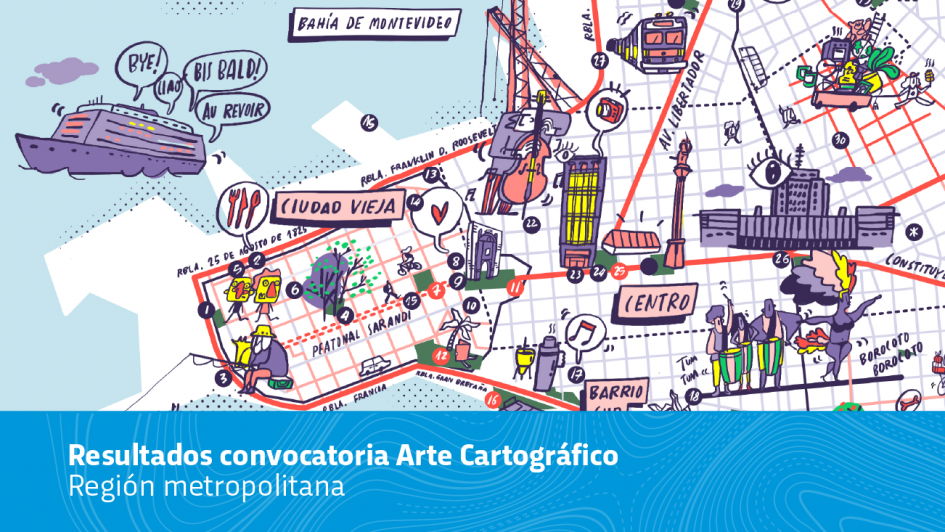 Arte Cartográfico · región metropolitana