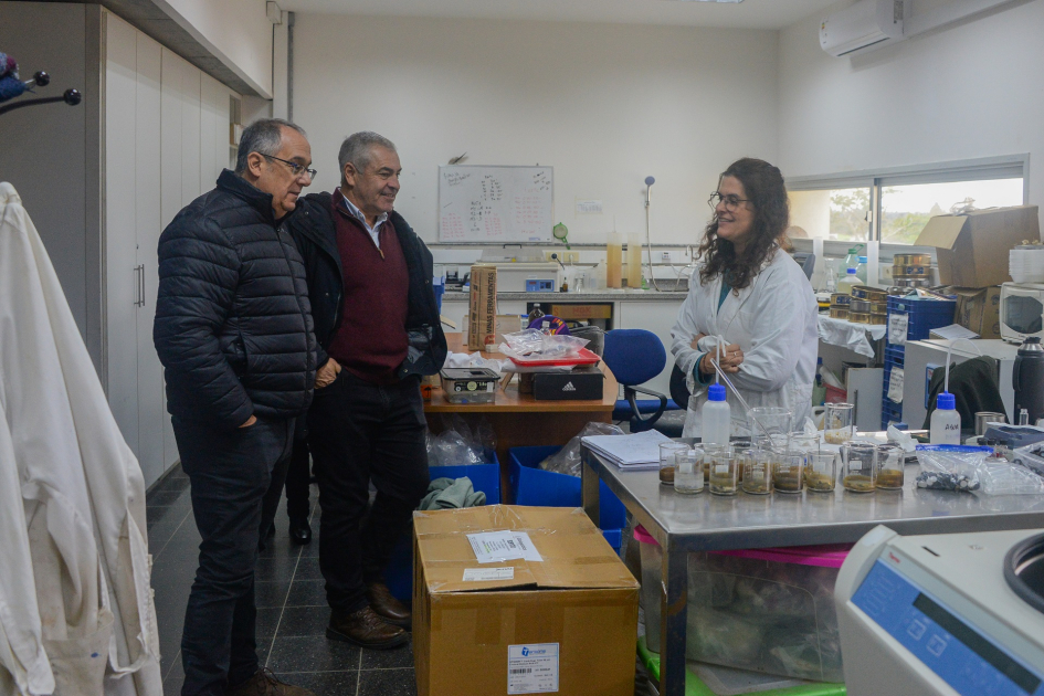 Plano general de un laboratorio