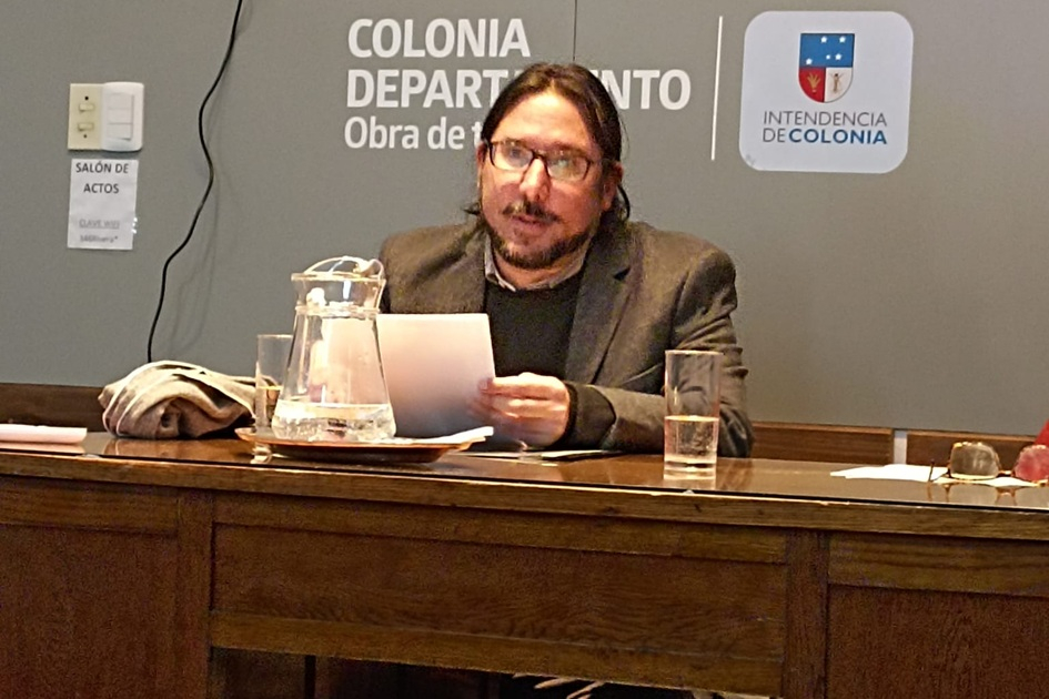 Discurso del académico correspondiente Sebastián Rivero en Colonia