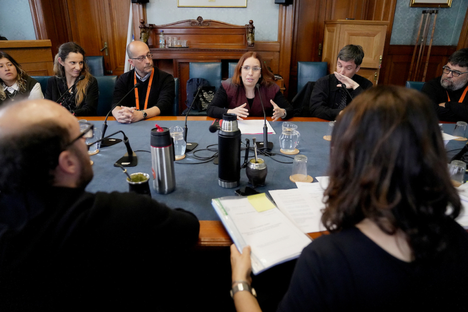 Maru Vidal presentó la planificación estratégica de la DNC en el Senado