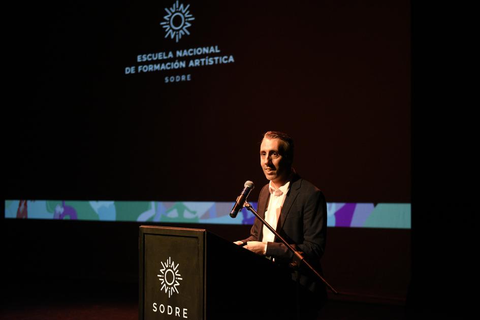 Presidente del Sodre Martín Inthamoussú