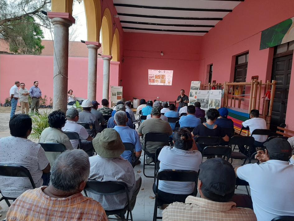 Taller con productores asociados al proyecto Taller con productores asociados al proyecto