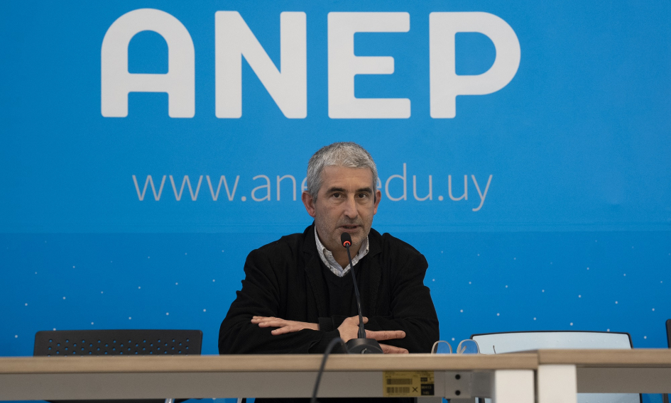 Presidente de la ANEP, Pablo Caggiani Presidente de la ANEP, Pablo Caggiani