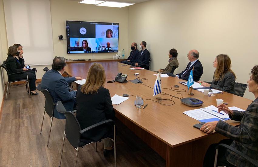 Reunión entre MEC y MRREE con altas autoridades de la Unesco Reunión