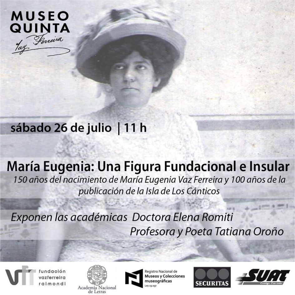 María Eugenia: Una Figura Fundacional e Insular Imagen de la invitación María Eugenia: Una Figura Fundacional e Insular