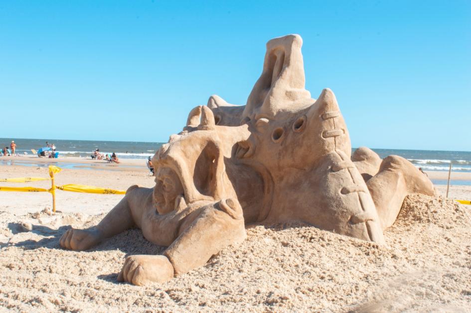 Castillos en la Arena en Villa Argentina 