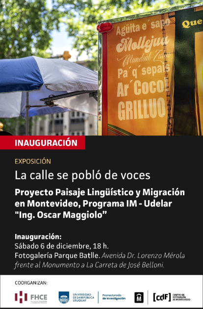 La calle se pobló de voces La calle se pobló de voces
