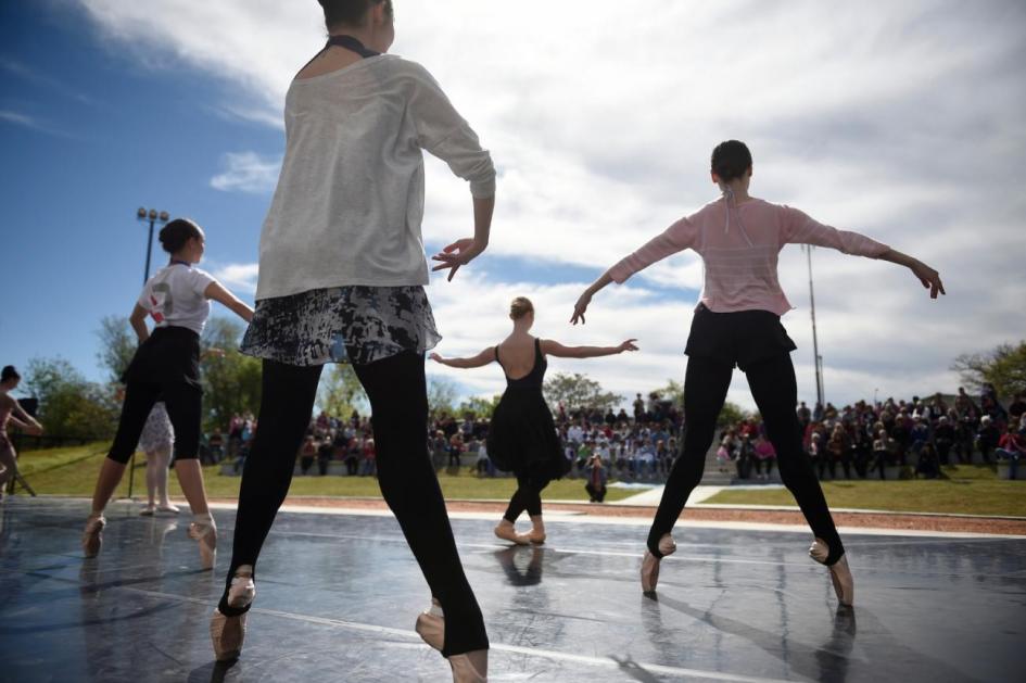 danza clásica aire libre