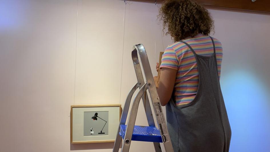 Exposición de ilustraciones sobre "Poemas de la Oficina" de Mario Benedetti Exposición de ilustraciones sobre "Poemas de la Oficina" de Mario Benedetti