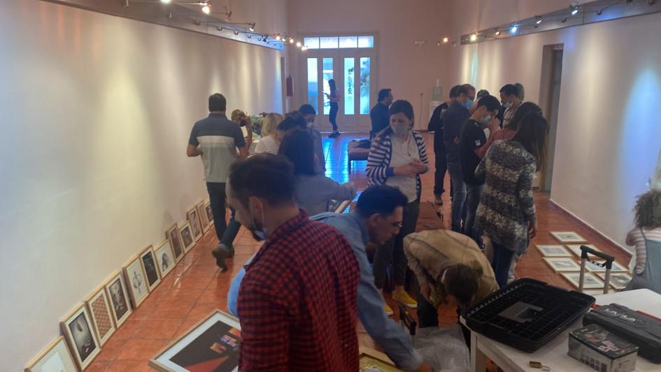 Exposición de ilustraciones sobre "Poemas de la Oficina" de Mario Benedetti Exposición de ilustraciones sobre "Poemas de la Oficina" de Mario Benedetti