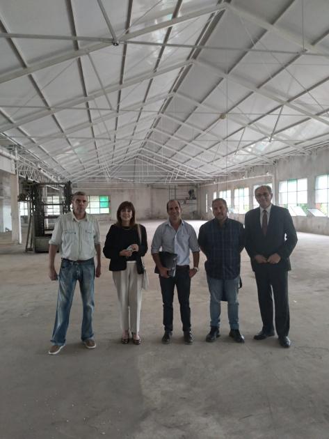 Representantes del MEC, MTOP y AGN en el Archivo Judicial Representantes en el Archivo Judicial