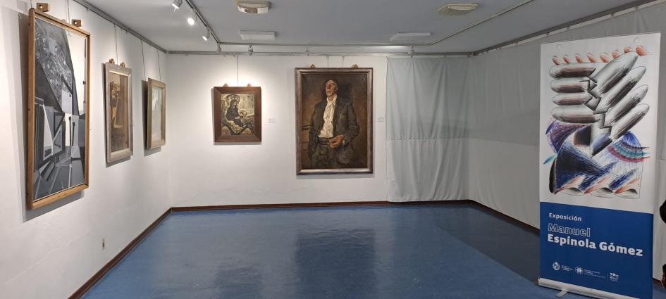 Se inauguró en Rocha muestra de Manuel Espínola Gómez Se inauguró en Rocha muestra de Manuel Espínola Gómez