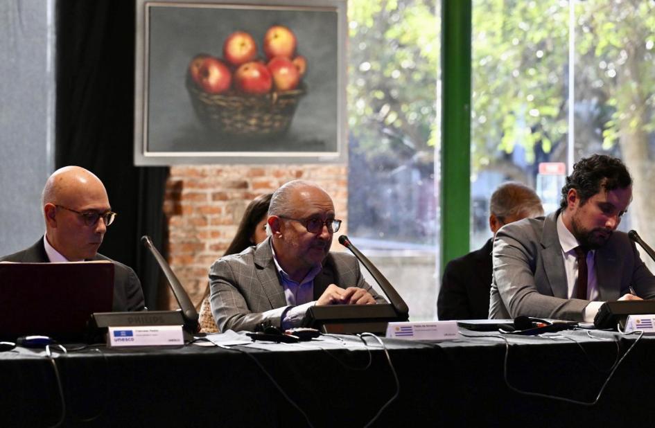 Primera Reunión del Nuevo Convenio Regional Ministro Pablo da Silveira durante su intervención