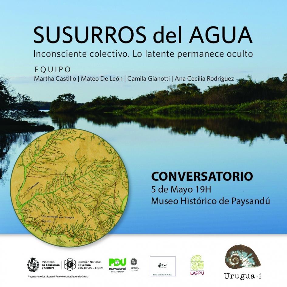 Inauguración “Susurros del agua” en Museo Histórico de Paysandú