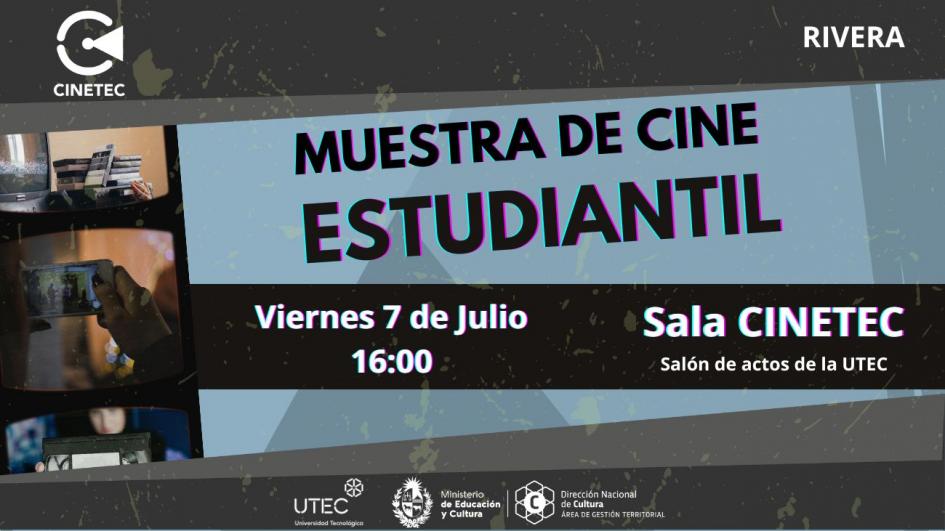 Muestra de Cine Estudiantil en Rivera