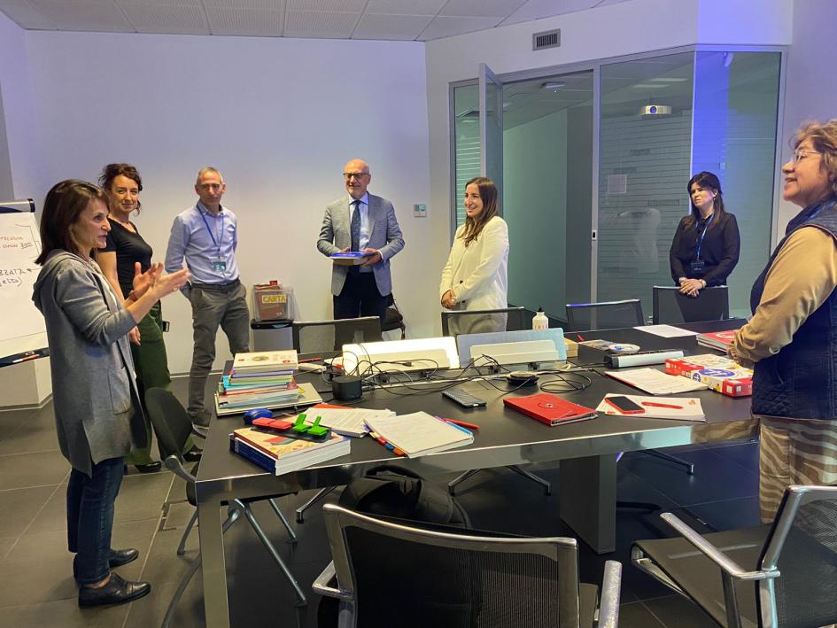 Delegación uruguaya viajó a Italia en el marco de proyecto de cooperación triangular sobre Educación Delegación uruguaya viajó a Italia en el marco de proyecto de cooperación triangular sobre Educación