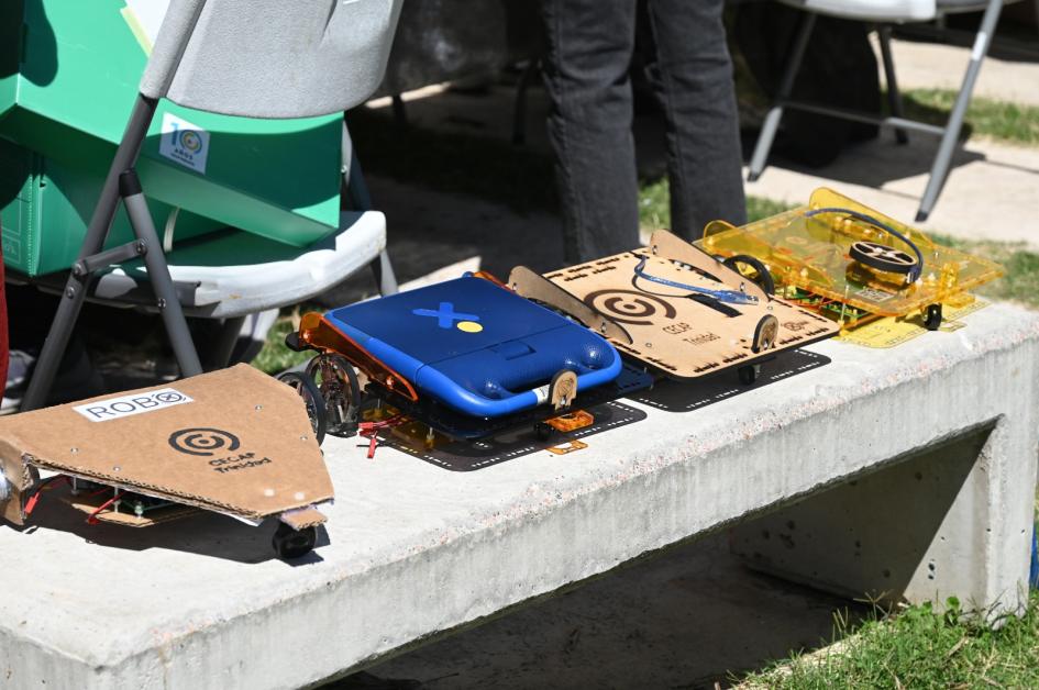 Plano detalle de proyecto de estudiantes