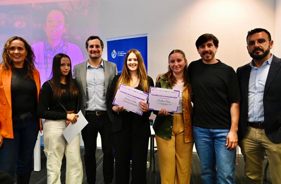 Categoría Educación Media Básica 1er. lugar Liceo N°21 Abrazo del Monzón, Montevideo ganadores Científicas de tu comunidad 2024
