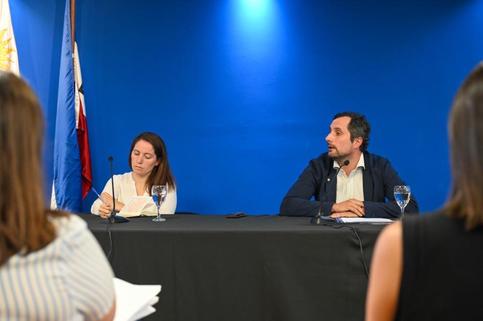 Lourdes Salinas y Gonzalo Baroni