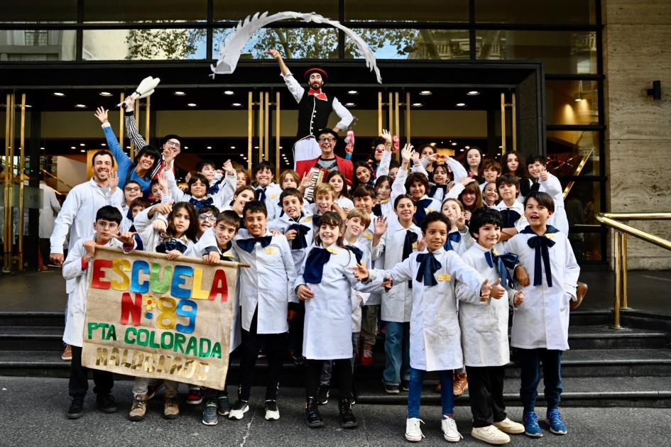 En primera fila: escuelas rurales al Sodre Escolares