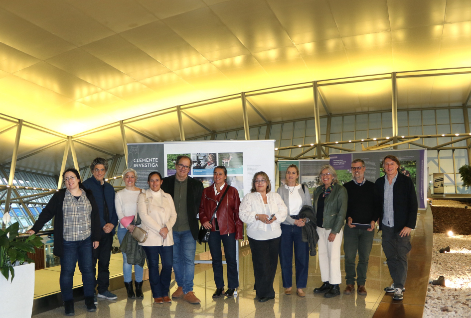 Integrantes del IIBCE y de las investigaciones que se exponenen en la muestra