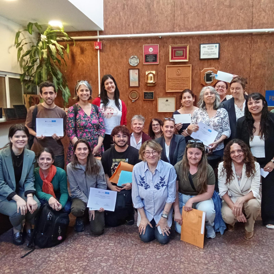 Curso sobre Discapacidad visual Personas posando para una foto