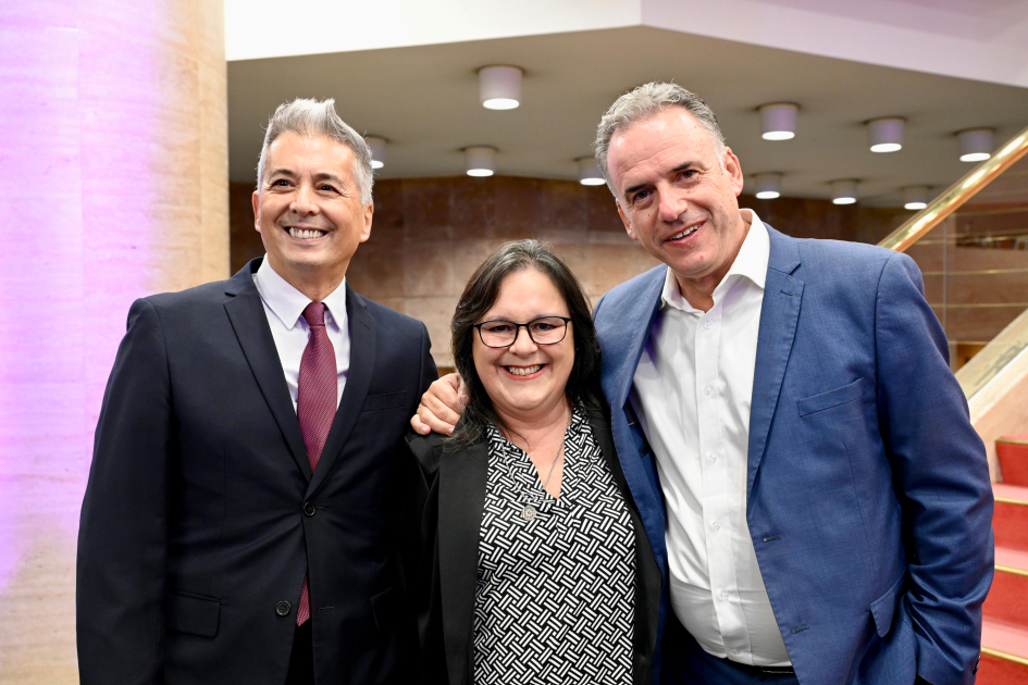 Autoridades previo al estreno de «Carmen»
